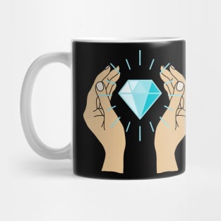 Diamond Hands HODL Mug